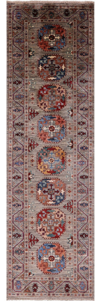 Runner Handmade Bokhara Rug 2' 8" X 8' 10" - Q12532