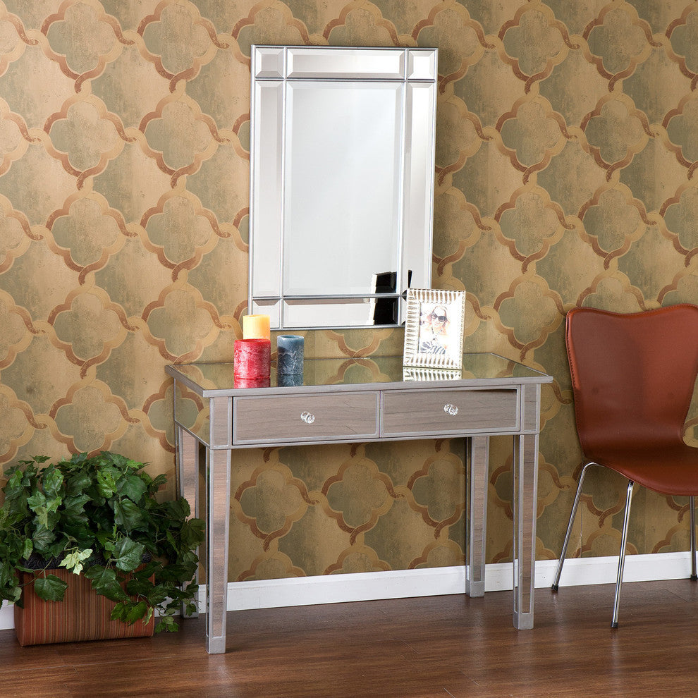 Paris Mirrored 2-Drawer Console Table