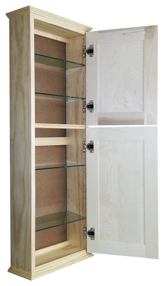 Angela On the Wall   Cabinet 43.5h x 15.5w x 3.25d