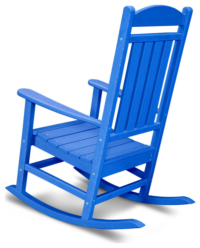 Polywood Presidential Rocking Chair, Pacific Blue