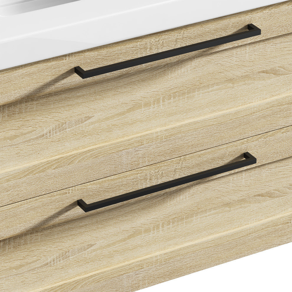 The Cosmo Wall Mounted Modern Bathroom Vanity, Ace, 36"