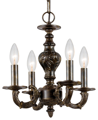 Paris Market 4 Light Mini Chandelier, Venetian Bronze