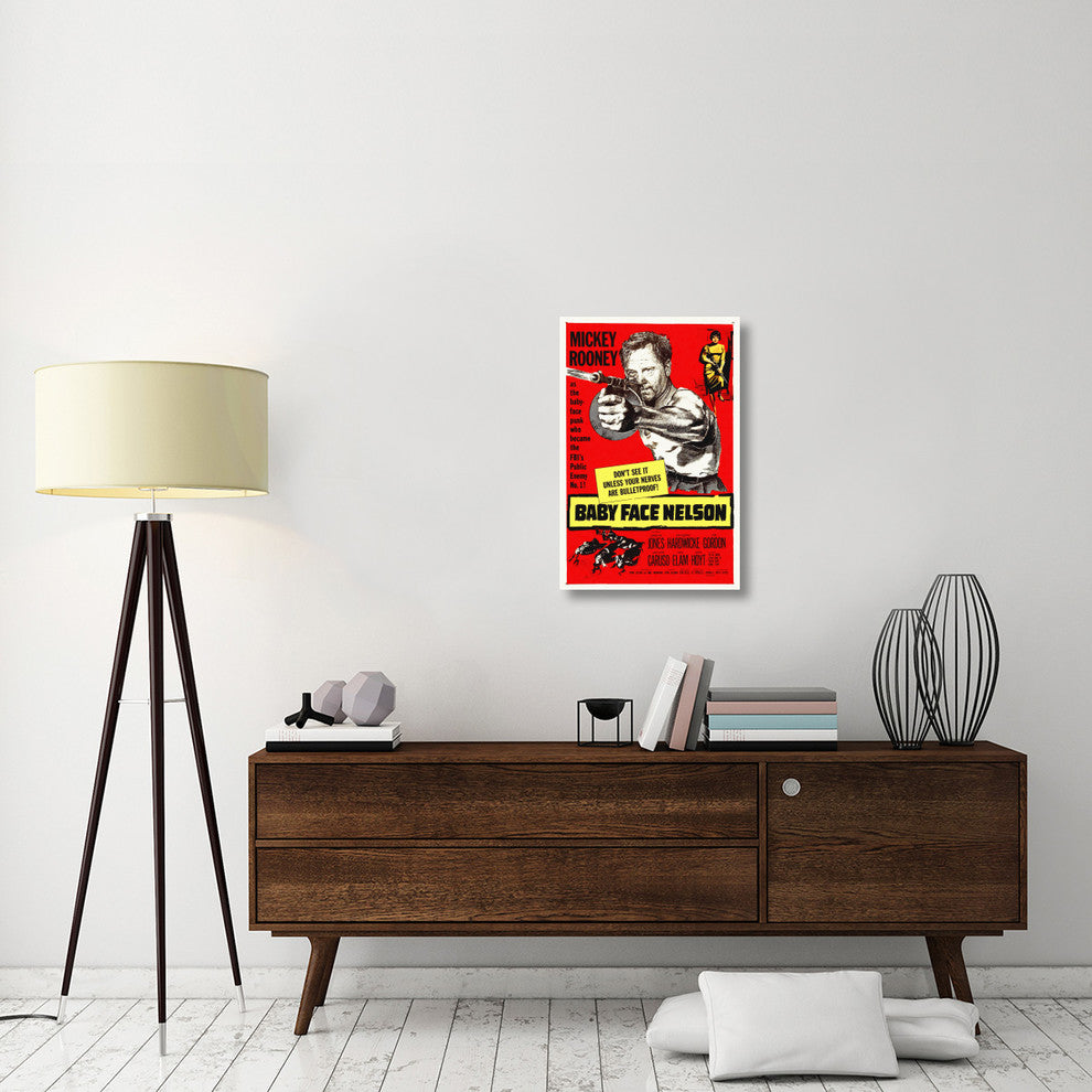 "Baby Face Nelson" Stretched Canvas Giclee by Hollywood Photo Archive, 20x30"