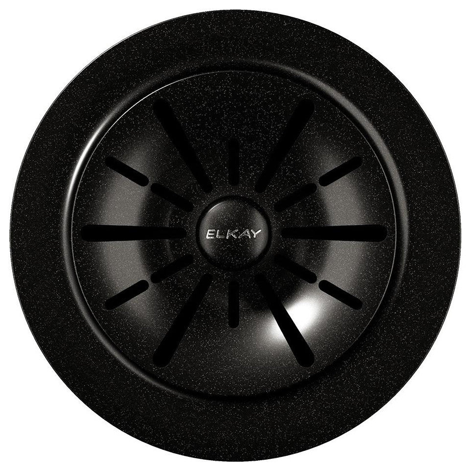 LKPDQD1CA Elkay Quartz Perfect Drain 3-1/2" Polymer Disposer Flange, Caviar