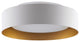 Lynch White and Gold Flush Mount Ceiling Light