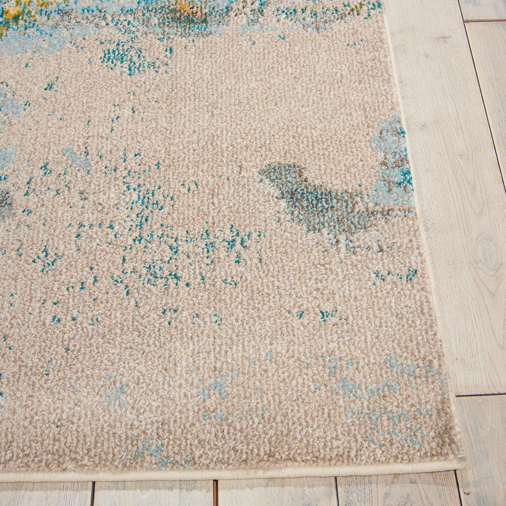 Nourison Celestial 5'3" x 7'3" Sealife Modern Indoor Area Rug