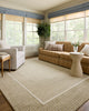 Chris Loves Julia x Loloi Briggs Wheat / Ivory 7'-9" x 9'-9" Area Rug
