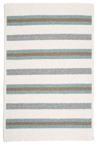 Colonial Mills Allure AL09 Juniper Stripes Area Rug, 10' Square