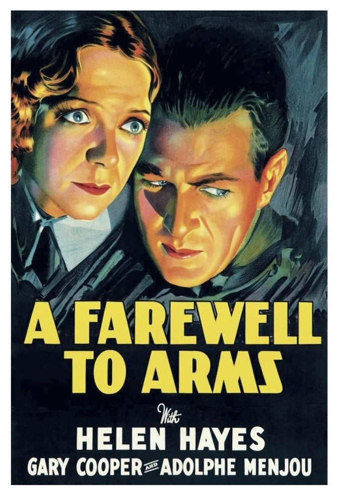 "Vintage Film Posters: Farewell to Arms" Digital Paper Print, 26"x38"