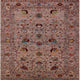 Ahgly Company Indoor Square Mid-Century Modern Area Rugs, 7' Square