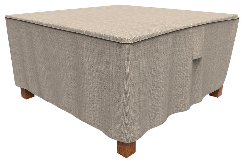 NeverWet Mojave Square Patio Table Covers, Large - 28"h X 58"l X 58"w