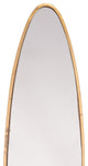 Large Oval Mirror Gold