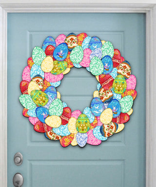 Easter Eggs Wreath Decor