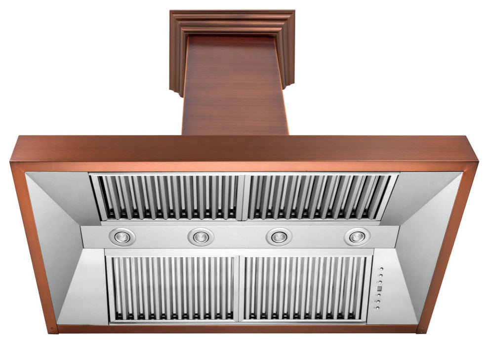 ZLINE 36 in. Designer Series Wall Mount Range Hood, 8667C-36