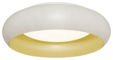Kayce 12'' LED Flush Mount, White