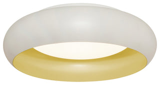 Kayce 12'' LED Flush Mount, White