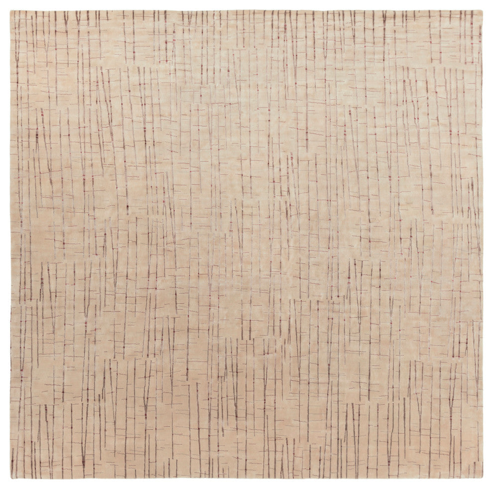 Surya Shibui SH-7402 5'x8' Rug, Tan/Garnet