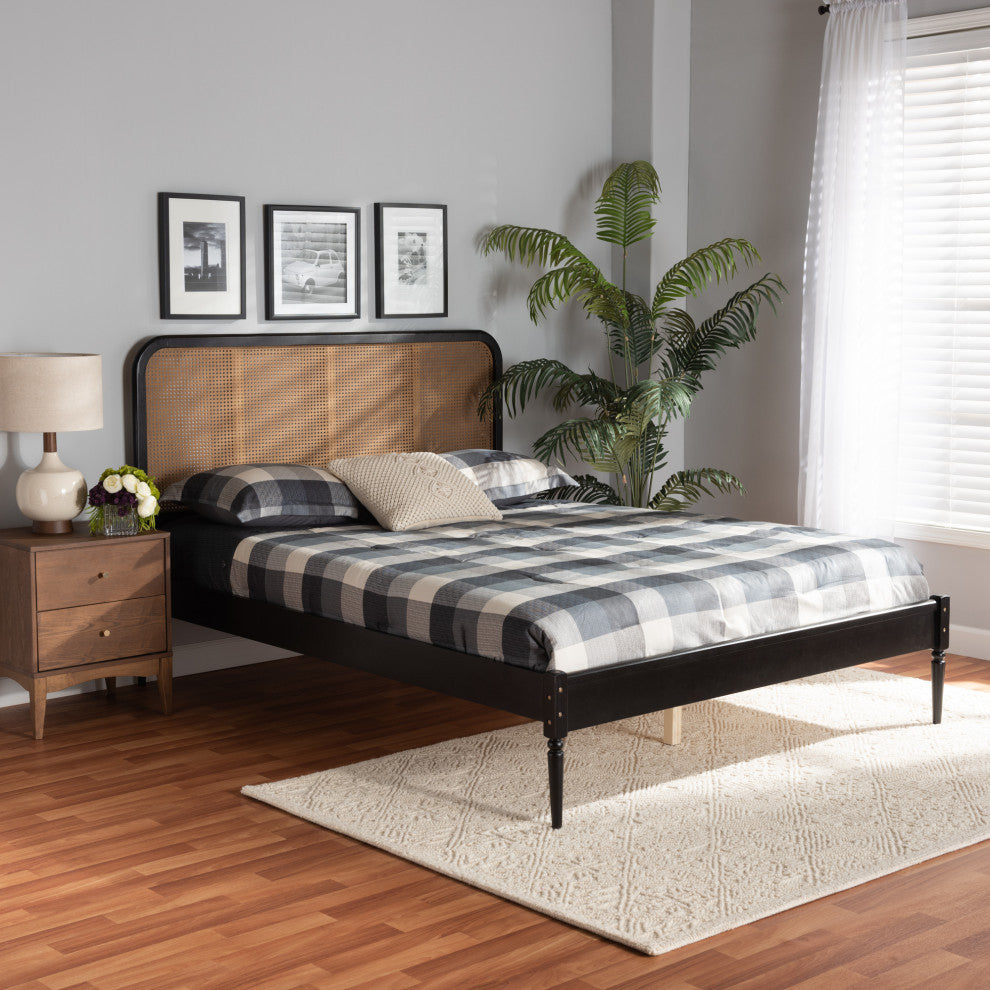 Magen Mid-Century Queen, Charcoal