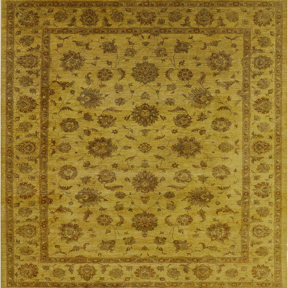 Ahgly Company Indoor Square Mid-Century Modern Area Rugs, 5' Square