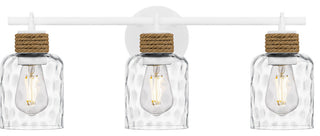 Baltic Three Light Bath in Matte White