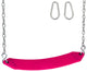 Belt Swing Seat With Chains and Hooks, Pink