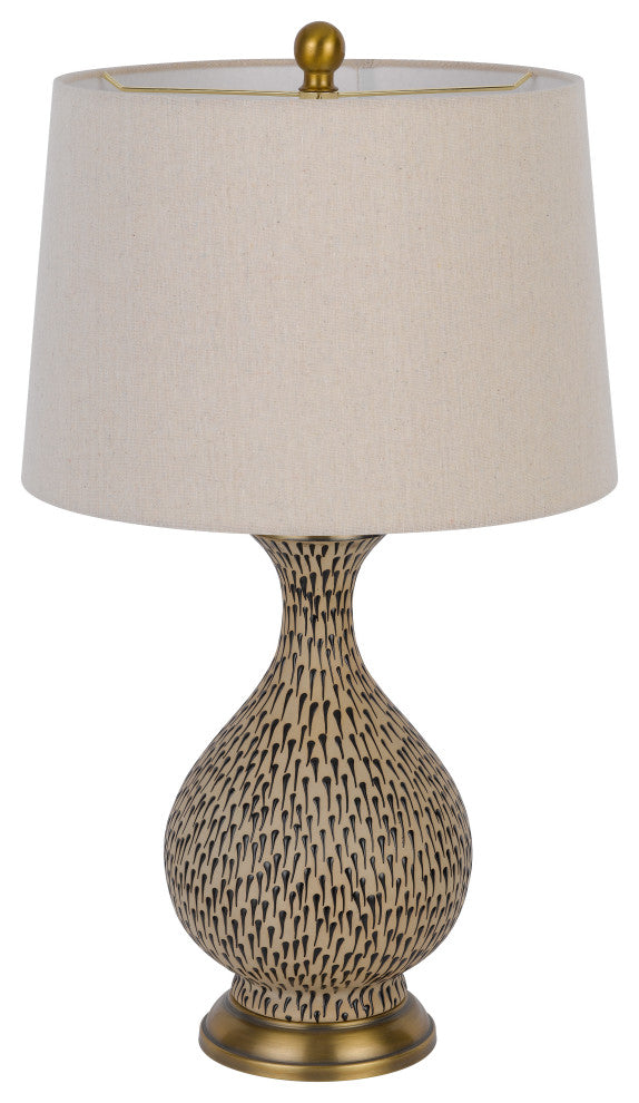 Orivesi 26" Height Terra Cotta Ceramic Table Lamp
