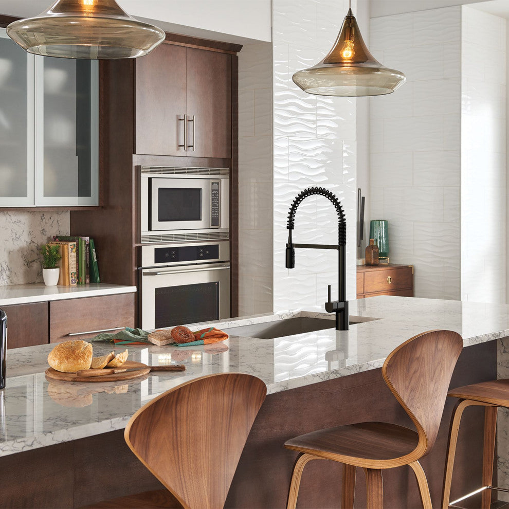 Moen One-Handle Pulldown Kitchen Faucet Matte Black, 5923BL