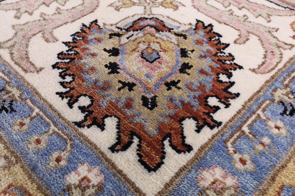 8' 1" X 9' 8" Persian Tabriz Handmade Wool Rug - Q16033