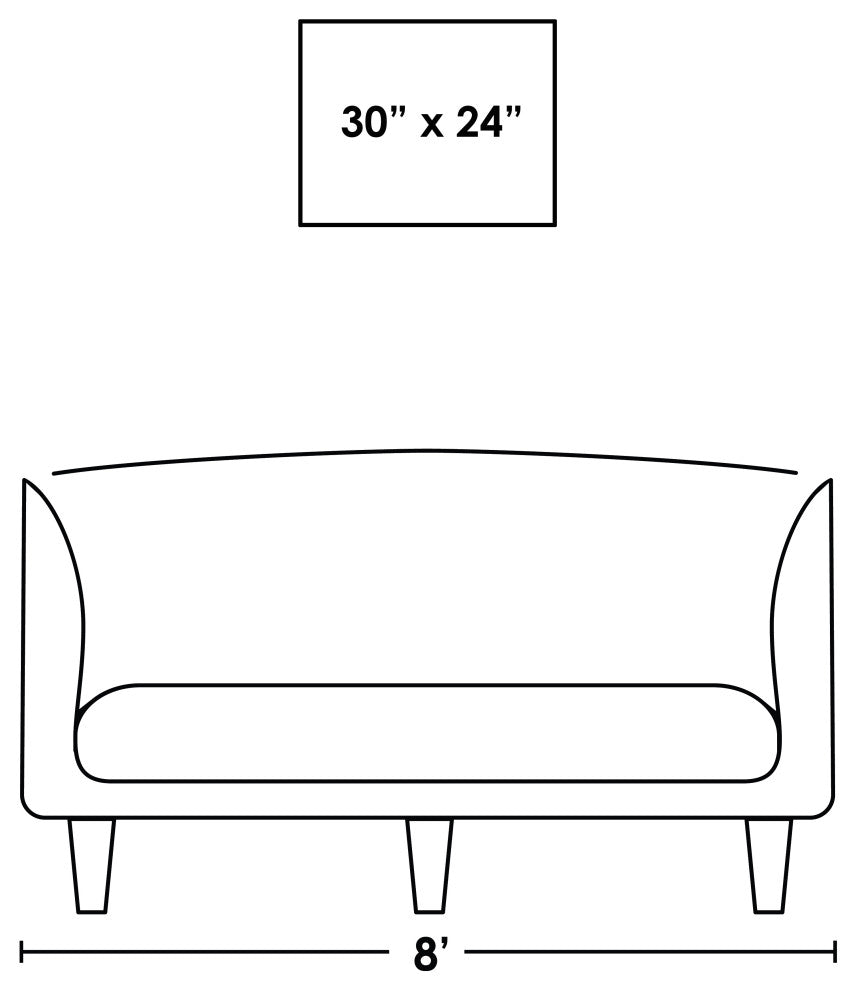 Dusty Blues, 49 x 40