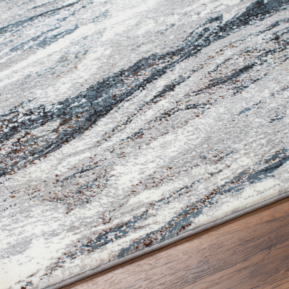Surya Allegro Plus AGP-2308 Machine Woven Area Rug, Ivory, 6'7" x 9'