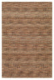 Italia Solids and Tonals Cream, Khaki Area Rug, 5'x7'6"