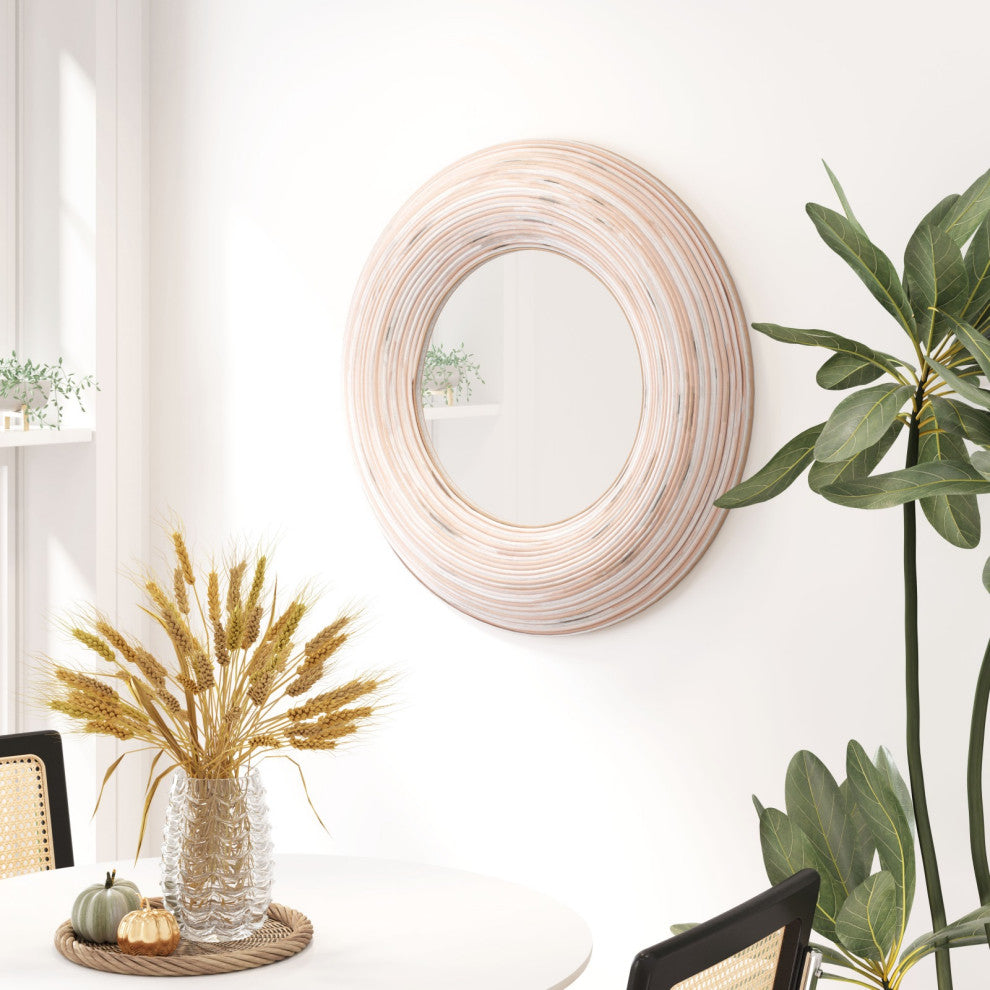 Frame Wall Mirror, Rectangular, Glass, Steel Metal, Gold, Bedroom Living