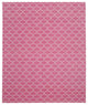Rug N Carpet - Handmade Wool 8' 1'' x 9' 9'' Geometric Dhurrie Kilim Rug