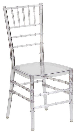 Flash Furniture Flash Elegance Crystal Ice Stacking Chiavari Chair