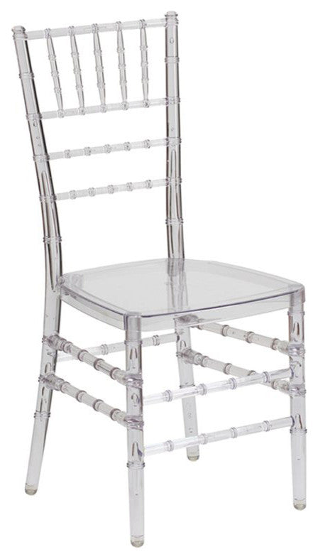 Flash Furniture Flash Elegance Crystal Ice Stacking Chiavari Chair