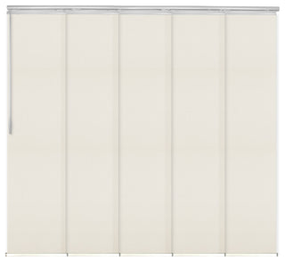 Elza 5-Panel Track Extendable Vertical Blinds 58-110"W