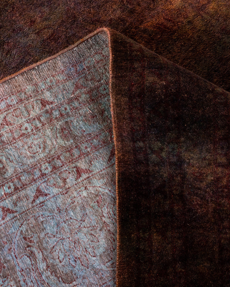 Fine Vibrance, One-of-a-Kind Handmade Area Rug Brown, 18'9"x12'5"