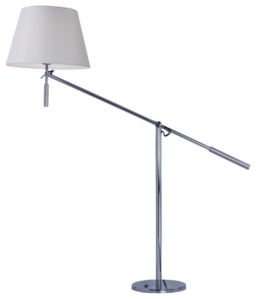 Hotel 28"H 1-Light LED Table Lamp Polished Chrome Finish by Maxim