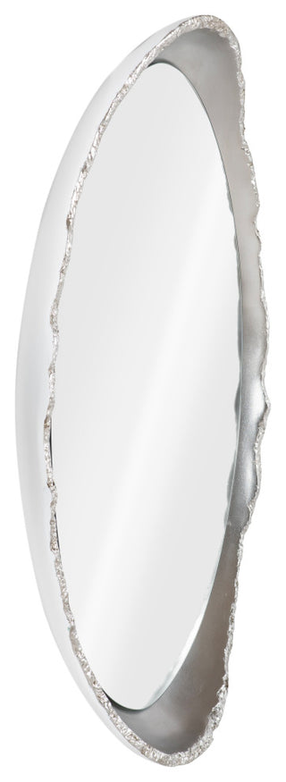 Broken Egg Mirror, Silver Leaf
