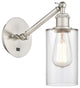 Innovations 317-1W-SN-G802-LED Clymer 1 Light Sconce, Brushed Satin Nickel
