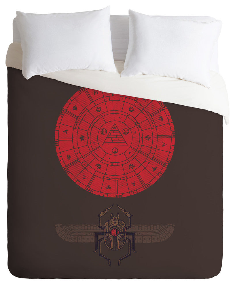 Deny Designs Hector Mansilla Sacred Sun Duvet Cover - Lightweight