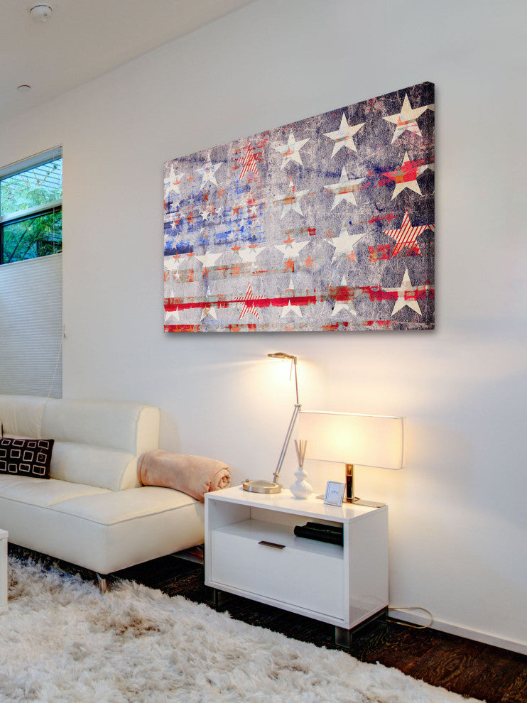 "Vintage Glory" Print on Canvas, 18"x12"