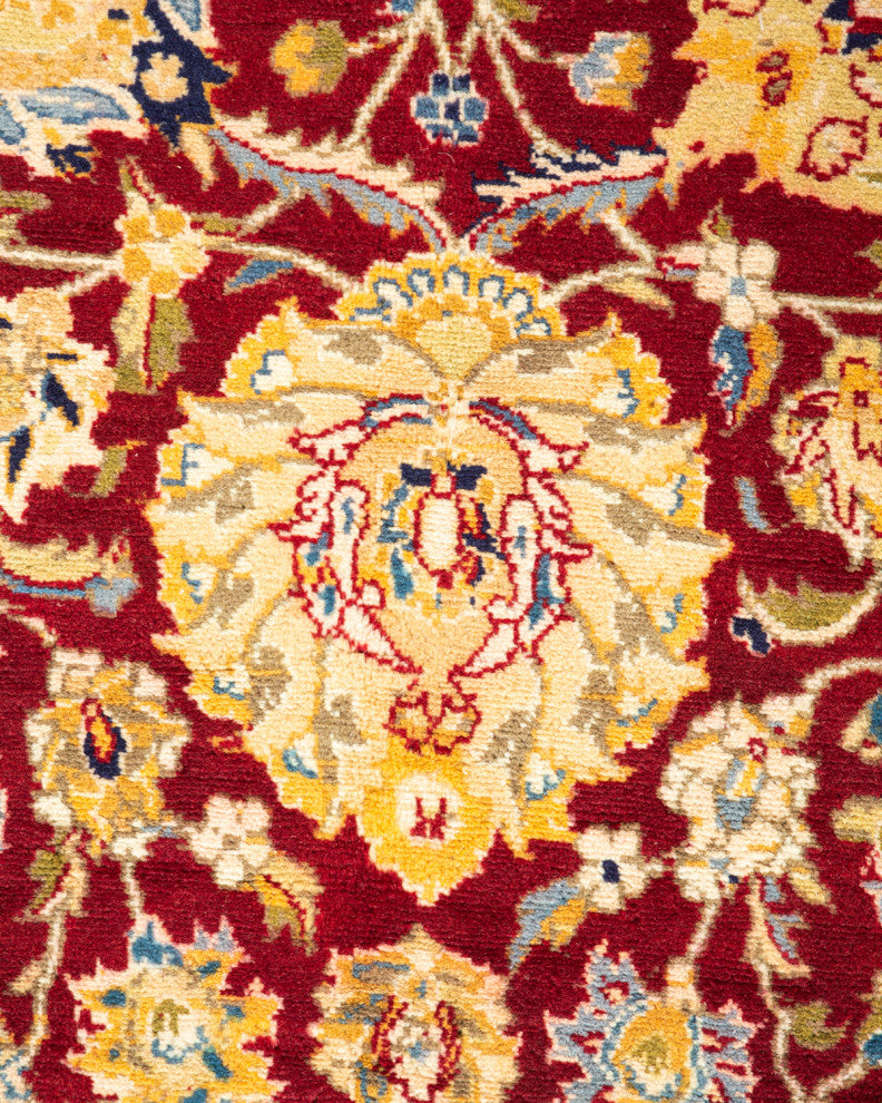 Maungdaw One-of-a-Kind Hand-Knotted Area Rug Red, 6'2"x9'5"