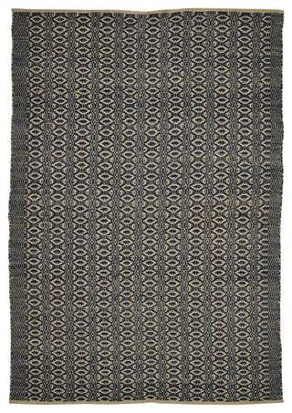 Zola Parquet Area Rug, Black, 5' x 8', Geometric