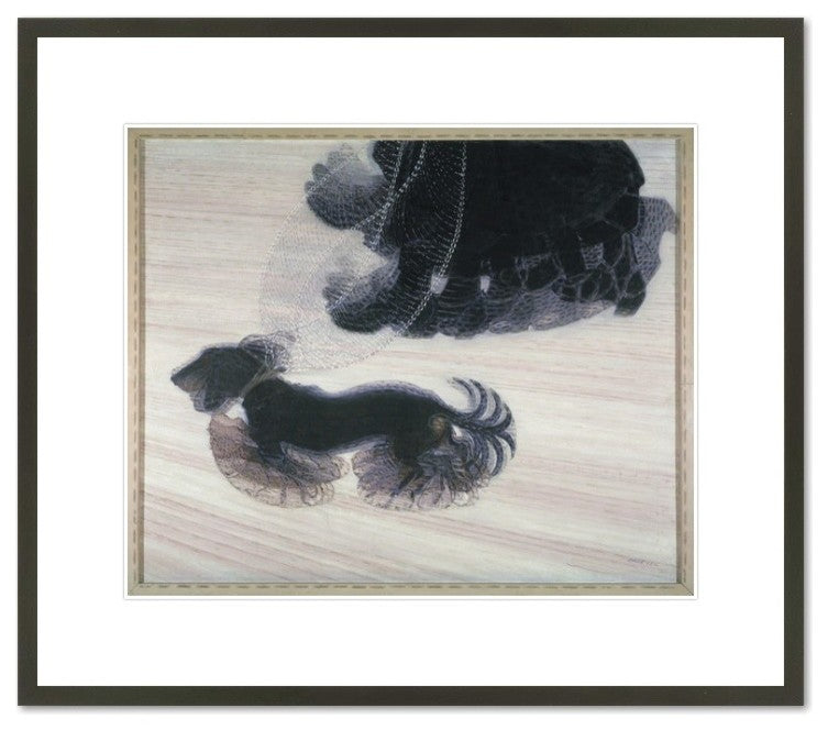 Dinamismo di un Cane al Guinzaglio (Dynamism of a Dog on a Leash), 1912