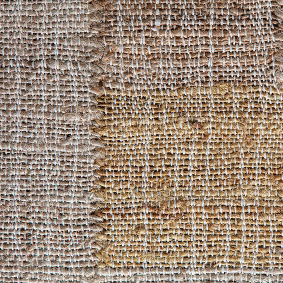 8' x 10' Tillamook Natural and Multicolor Geo Flatweave Area Rug