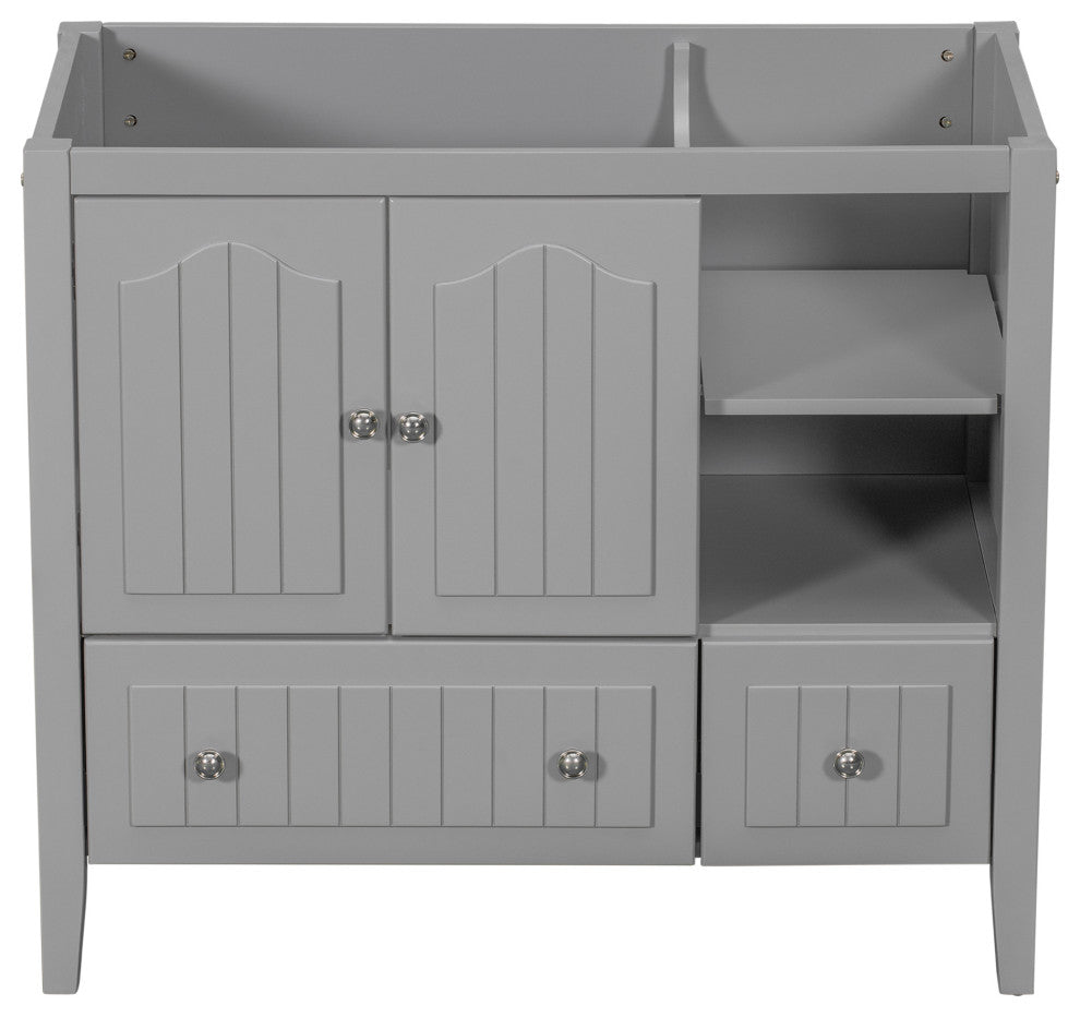 Front-facing product shot with doors closed on white background.