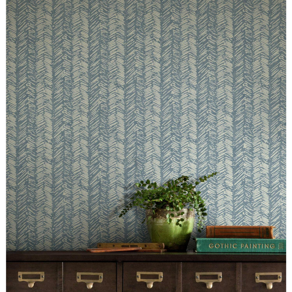 Fractured Herrigbone Wallpaper