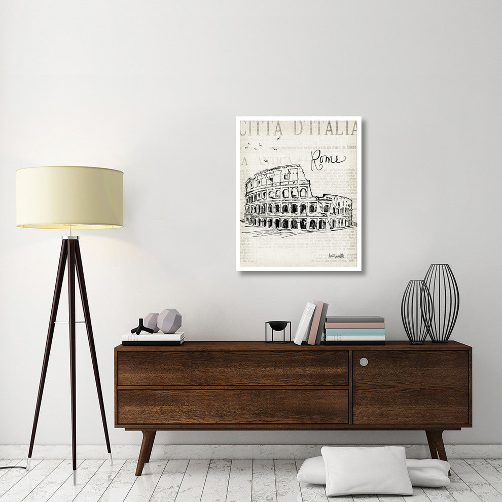 "City Sketches IV" Digital Paper Print by Anne Tavoletti, 30"x37"