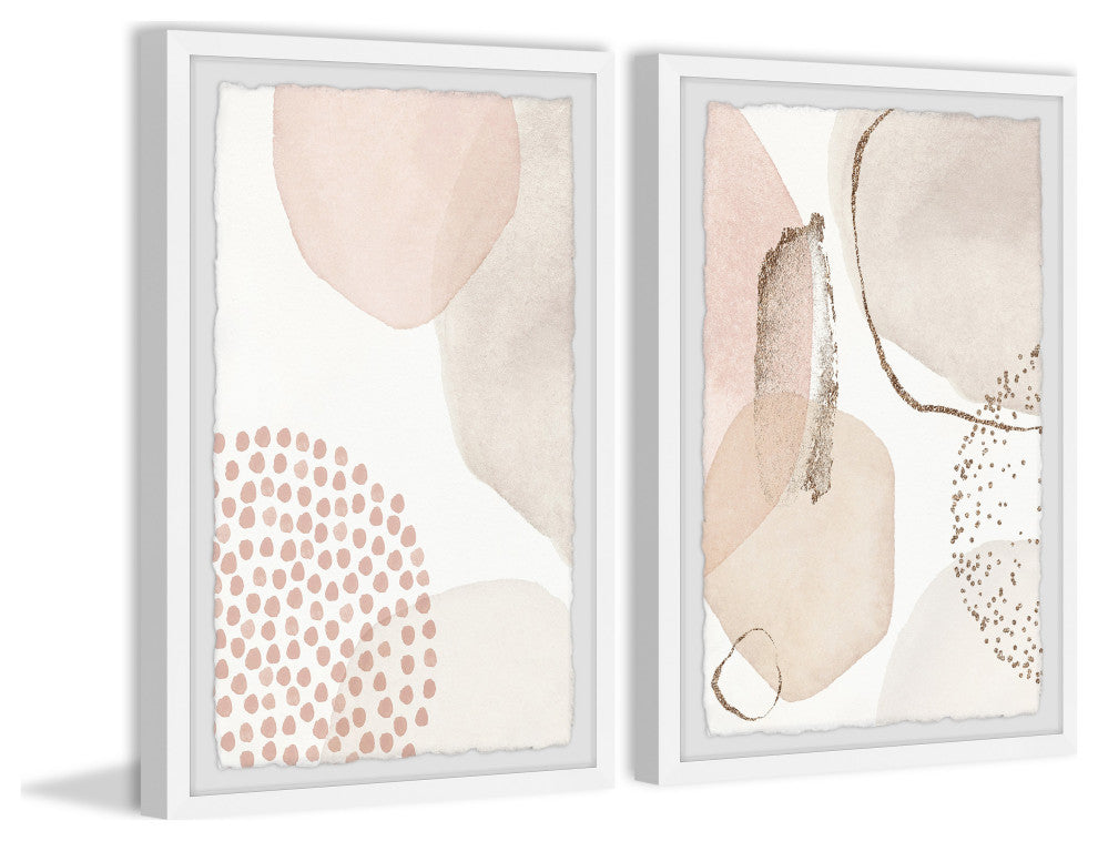 Critical Density Diptych, 2-Piece Set, 16x24 Panels